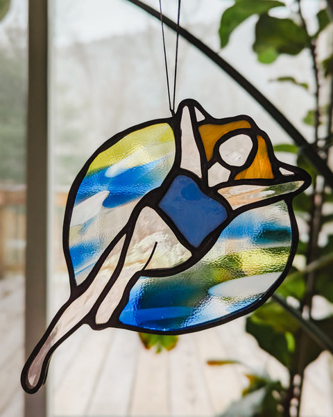 Pool Floaties Stained Glass Ornaments - Ready to Ship