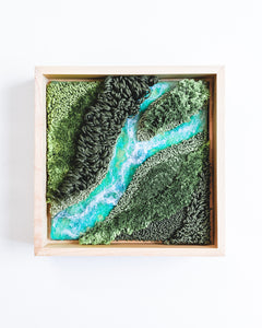 River no. 1 Original Fiber Painting