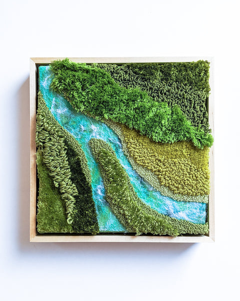 River Diptych Original Painting