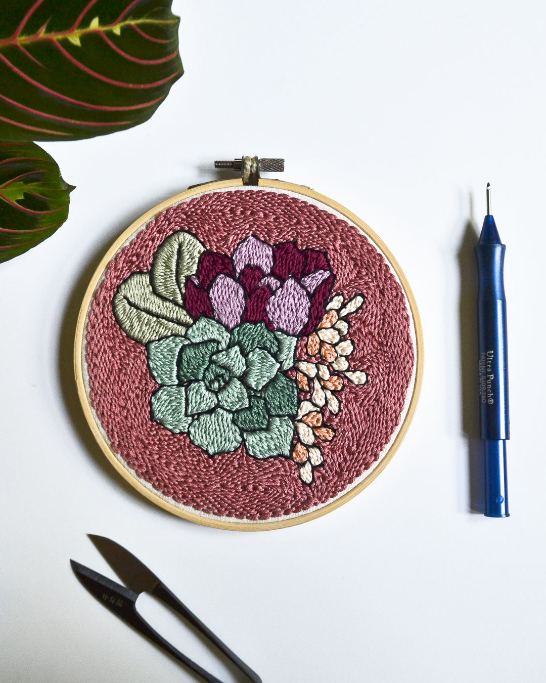 Botanical Embroidery Kit - Tatter