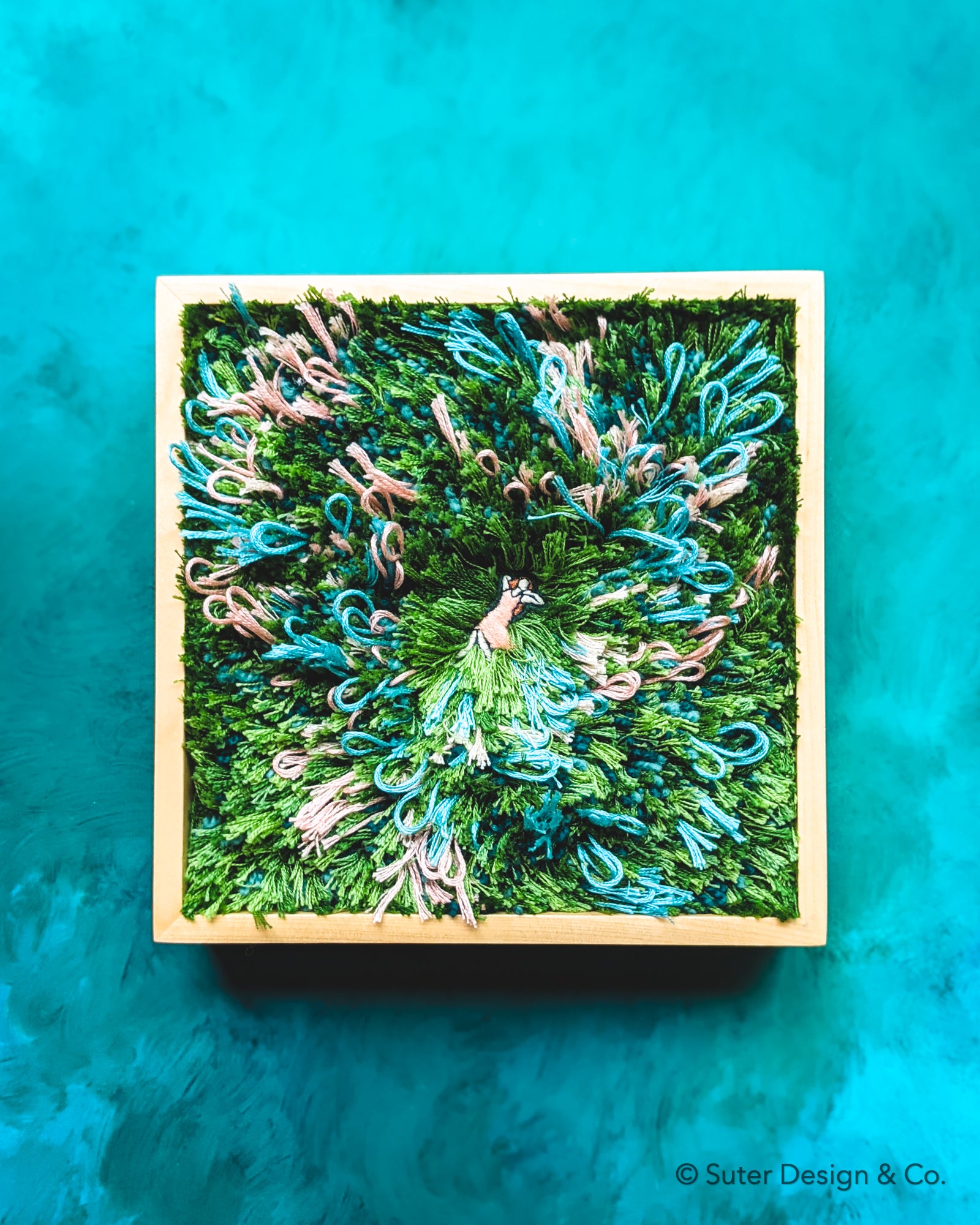"Blue Heather Dreams" - Botanical Daydream - 6 x 6