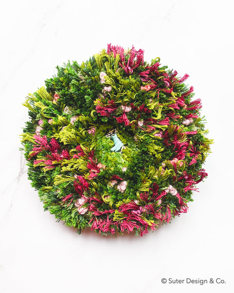 "Afloat on Roses" - Botanical Daydream - 5 inch hoop