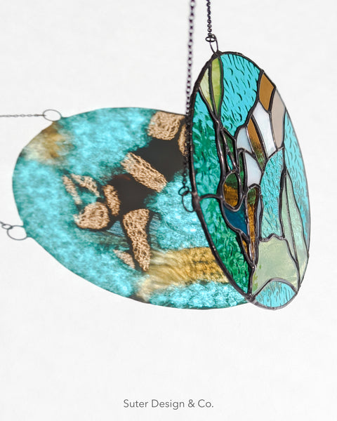 Made to Order - Afloat - Stained Glass Suncatcher