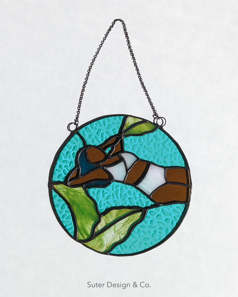 Made to Order - Afloat - Stained Glass Suncatcher