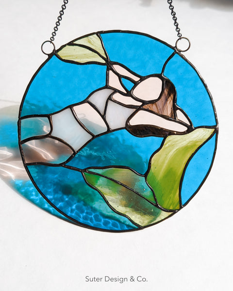 Afloat no. 2 - Stained Glass Suncatcher