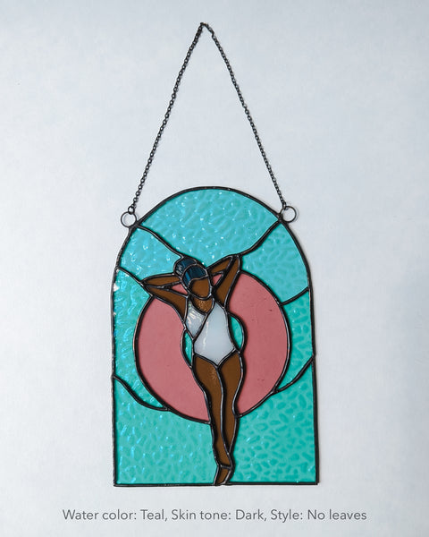 Made to Order - Pool Day Floaties - Stained Glass Suncatcher