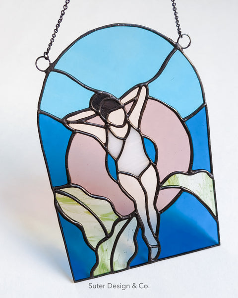 Made to Order - Pool Day Floaties - Stained Glass Suncatcher