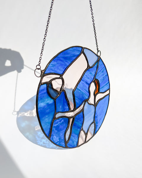 Afloat Together no. 3 - Stained Glass Suncatcher